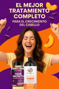TRATAMIENTO COMPLETO | Multivitamínico M ruths+ Hair Growth |  LOGRA UN CABELLO DE ENSUEÑO DESDE LOS PRIMEROS 7 DÍAS